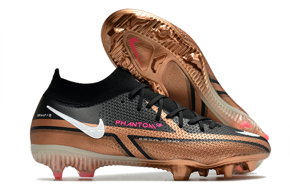 Nike Phantom GT 2 Elite DF FG negro rojo dorado